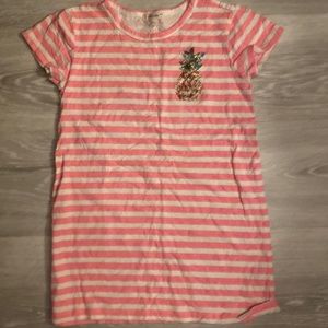 Crewcuts sequin pineapple dress, size 5.